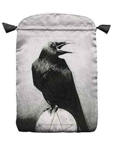 Bourse satin Corbeau - Crow