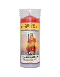 Bougie consacrée Santa Muerte 7 couleurs