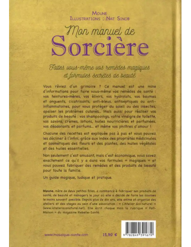 Mon manuel de sorcière - Moune & Nat Sinob