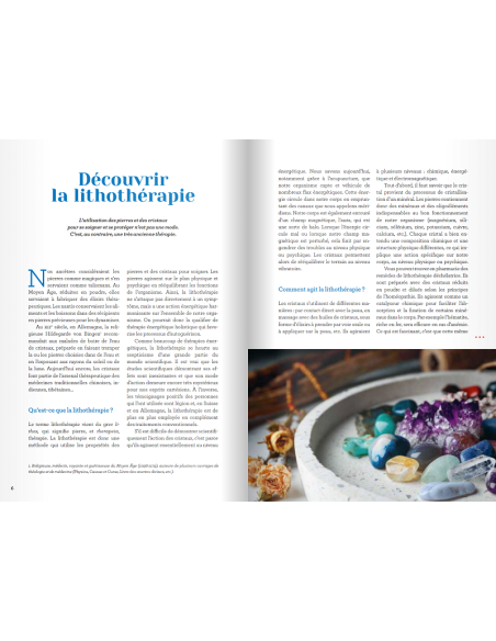 Mon manuel de lithothérapie - Murielle Toussaint