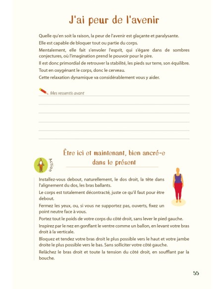 Mon cahier de sophrologie, Trouver son équilibre corps-esprit - Perline Noisette