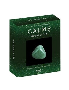 Coffret-Ma petite lithothérapie - Calme - aventurine, à...