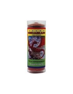 Bougie consacrée Dragon rouge