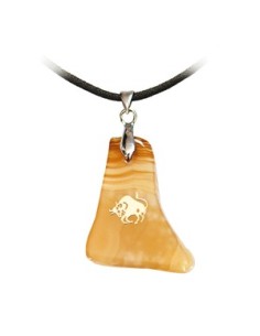 Pendentif Agathe Taureau
