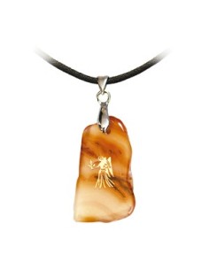 Pendentif Agate Vierge