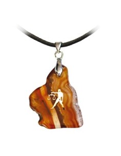 Pendentif Agate Balance