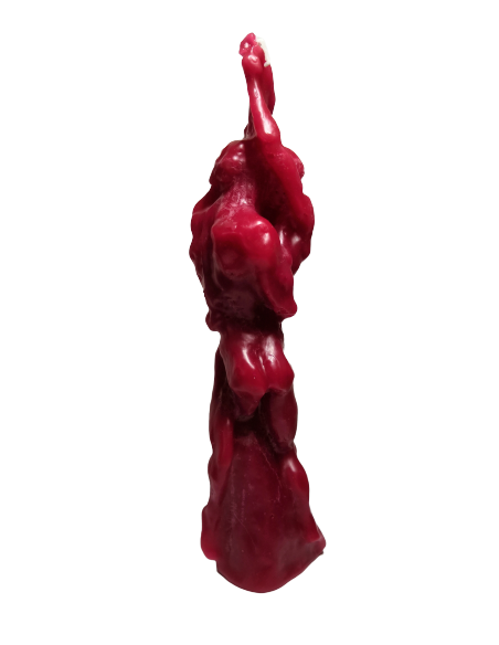Bougie figurative Couple enlacé