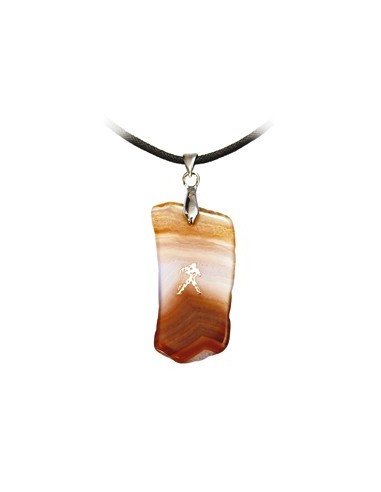 Pendentif Agate Verseau