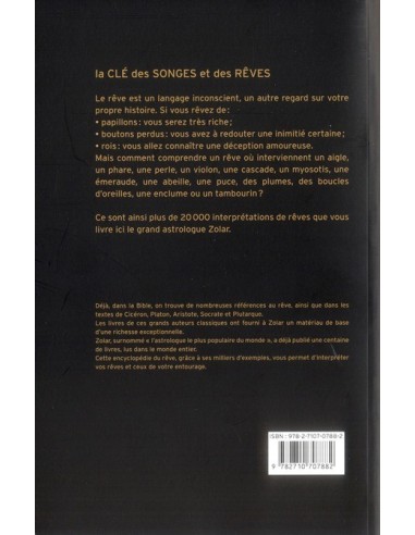 Ma clé des songes et des rêves - Zolar
