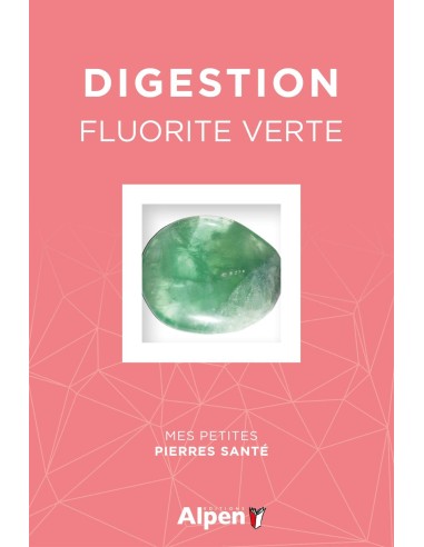Coffret Litho Digestion - Fluorite verte - Alice Delvaille