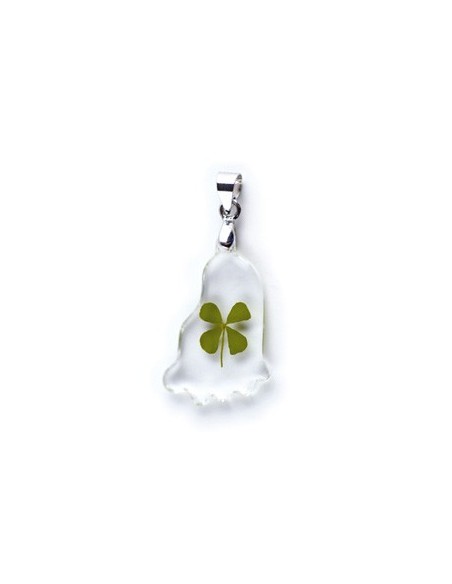 Collier Trèfle à 4 feuilles (pied)