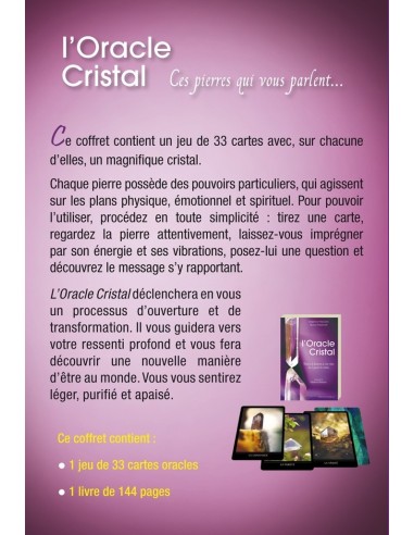 L'oracle cristal - Ces pierres qui nous...