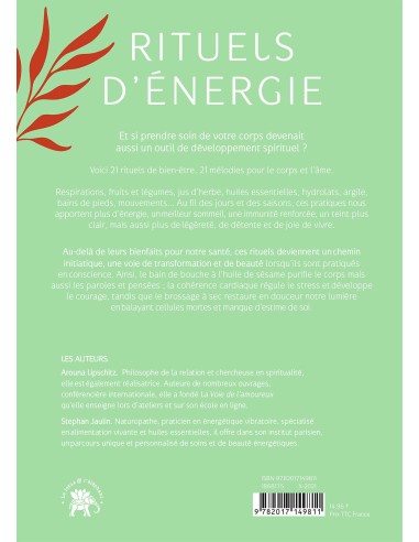 Rituels d'énergie : Secrets de santé et de...