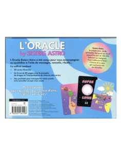Oracle par Sisters Astro: 1 livre + 50 cartes magiques -... 2