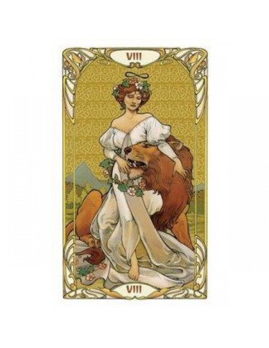 Golden Art Nouveau Mini Tarot - Giulia Massaglia