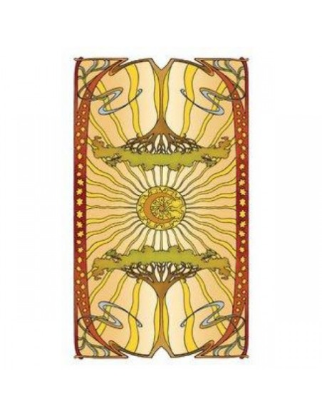 Golden Art Nouveau Mini Tarot - Giulia Massaglia
