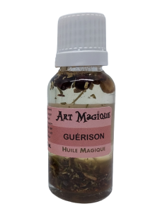 Huile magique Guérison pour rituels Vaudou, Wicca et Païen