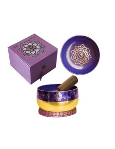 Bol chantant tibétain Chakra 7 Couronne