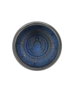 Bol chantant tibétain bleu Bouddha