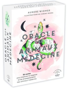 L'oracle des animaux médecine - Avec 54 cartes - Aurore...
