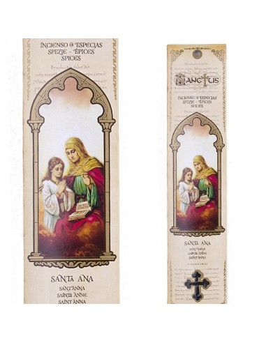 Pochette encens Sainte Anne - 15 bâtonnets Sanctus