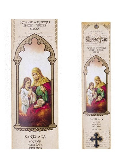 Pochette encens Sainte Anne - 15 bâtonnets Sanctus