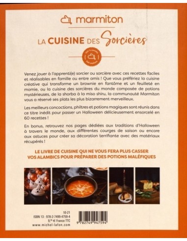 La cuisine des sorcières - 60 recettes pleines...