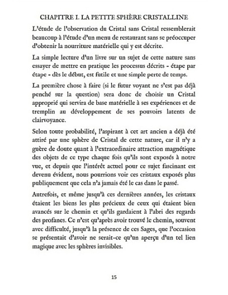 Vision au moyen du Cristal - Frater Achad