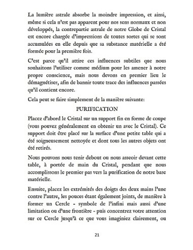 Vision au moyen du Cristal - Frater Achad