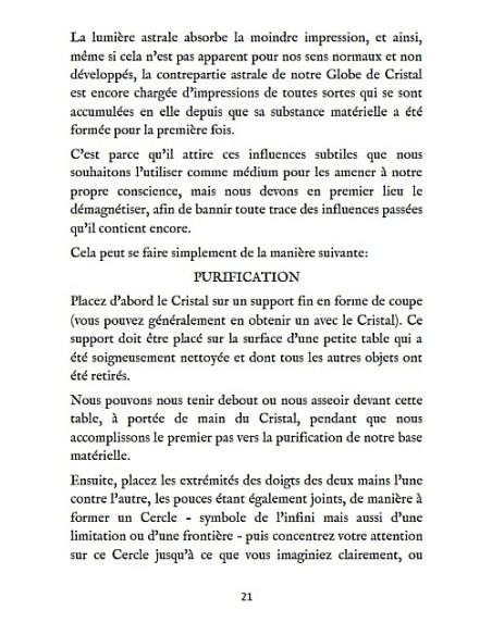 Vision au moyen du Cristal - Frater Achad