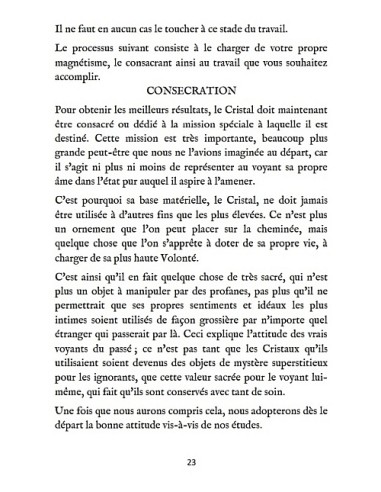 Vision au moyen du Cristal - Frater Achad