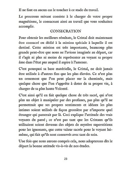 Vision au moyen du Cristal - Frater Achad