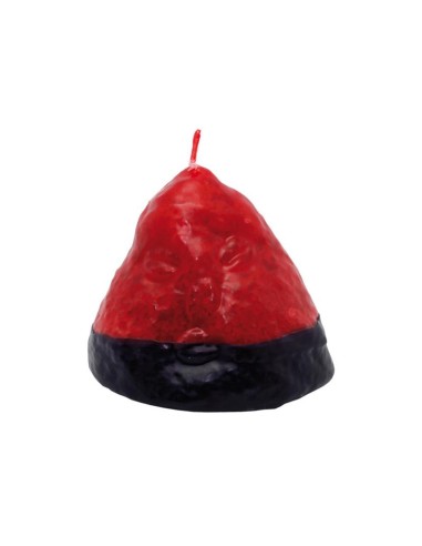 Bougie figurative Elegua 8cm Rouge-Noire