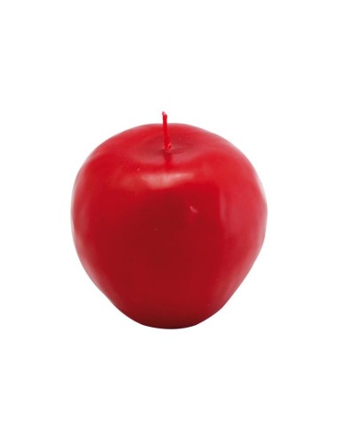 Bougie figurative Pomme rouge