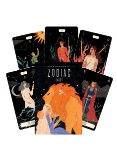 Zodiac Tarot Deck and Book Tarot -  Cecilia Lattari & Ana Chávez (Illustrations) 2