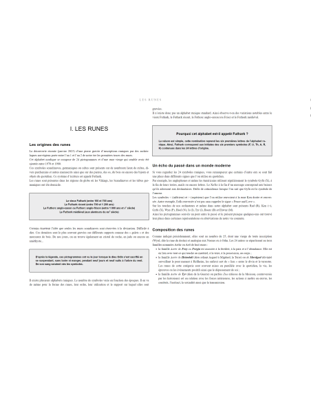 Les runes - Chris Semet