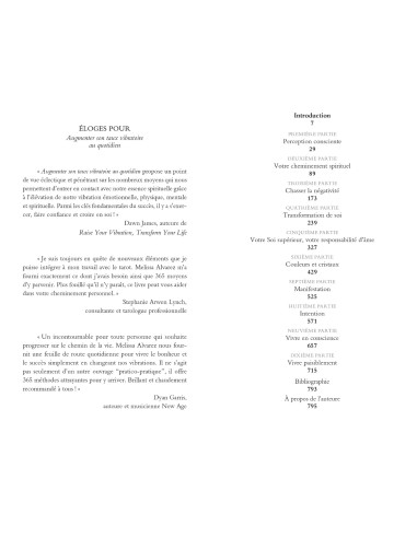 Augmenter son taux vibratoire au quotidien: 365...