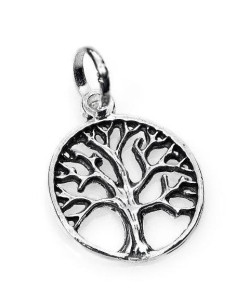 Amulette de l'arbre de vie en argent