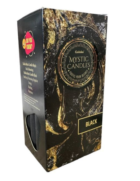 Bougies Goloka Teintées Masse 13cm 20pcs