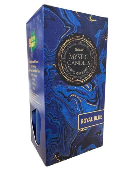 Bougies Goloka Teintées Masse 13cm 20pcs