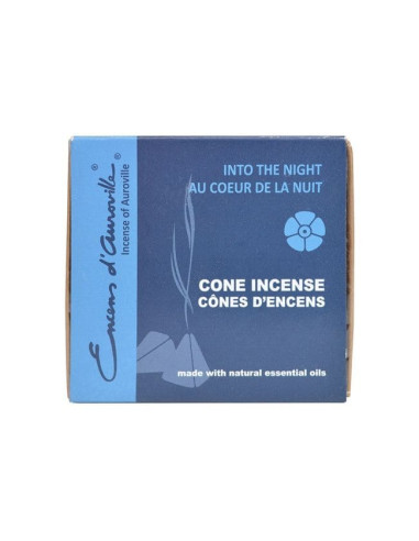 Encens en cône Au Coeur de la Nuit Auroville