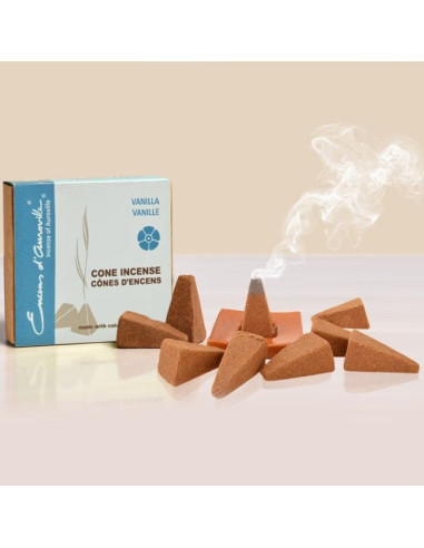 Encens en cône Vanille Auroville
