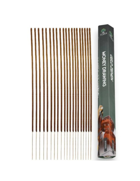 Encens Terra Attire l'Argent hexa sans charbon 30grs