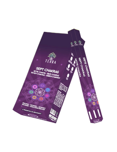 Encens Terra Sept Chakras hexa sans charbon 30grs