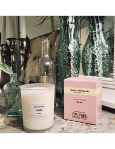 Bougie Papier d'Arménie à la Rose 220g 2