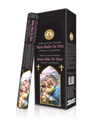Encens en bâtonnet Fragrances & Sens Hexagonal - Marie mère de Dieu