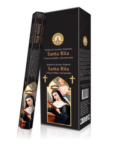 Encens en bâtonnet Fragrances & Sens Hexagonal - Sainte Rita