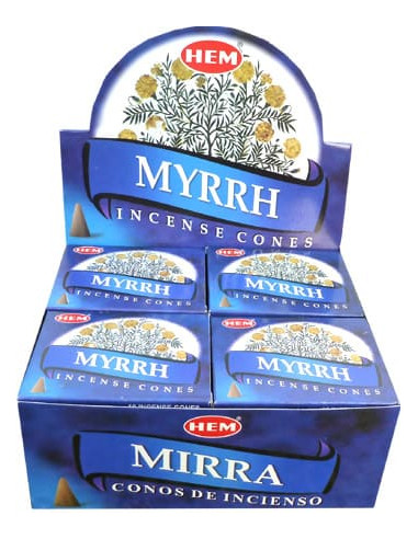Encens Myrrhe HEM (cônes)
