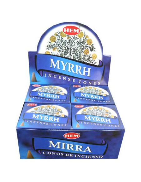 Encens Myrrhe HEM (cônes)