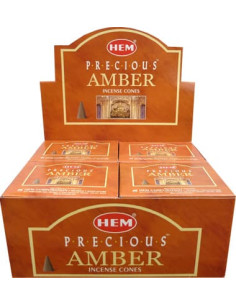 Encens Ambre précieux HEM (cônes)